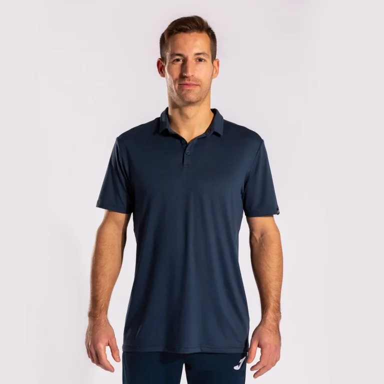 SYDNEY SHORT SLEEVE POLO BLACK — фото 2