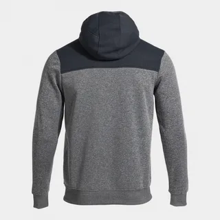 CAMPUS STREET ZIP-UP HOODIE MELANGE GREY — фото 3