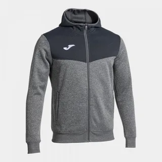 CAMPUS STREET ZIP-UP HOODIE MELANGE GREY — фото 2