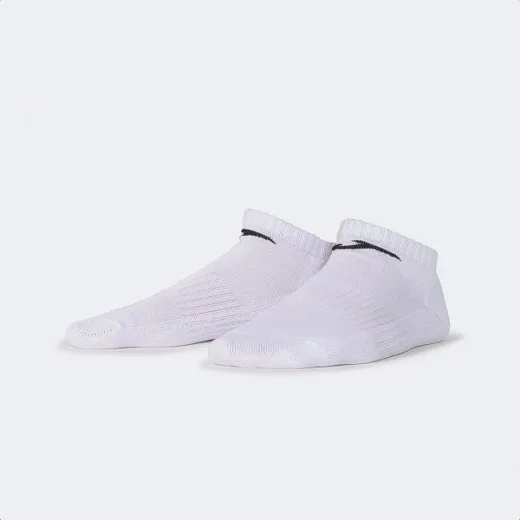 INVISIBLE SOCKS WITH COTTON FOOT WHITE — фото 1
