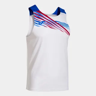 ELITE X SLEEVELESS SHIRT WHITE ROYAL — фото 1