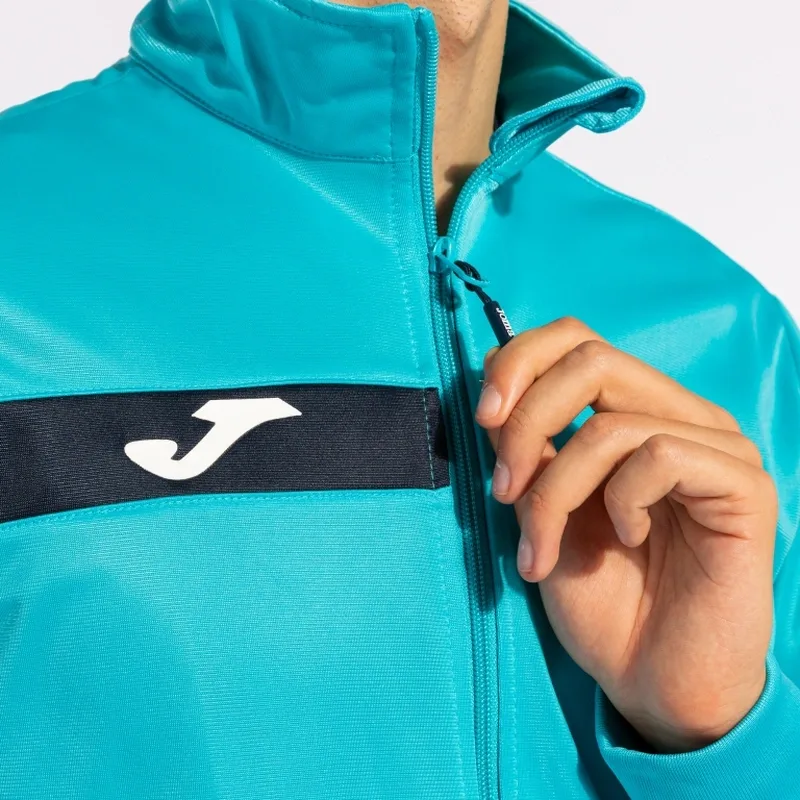 COLUMBUS TRACKSUIT FLUOR TURQUOISE-NAVY — фото 4