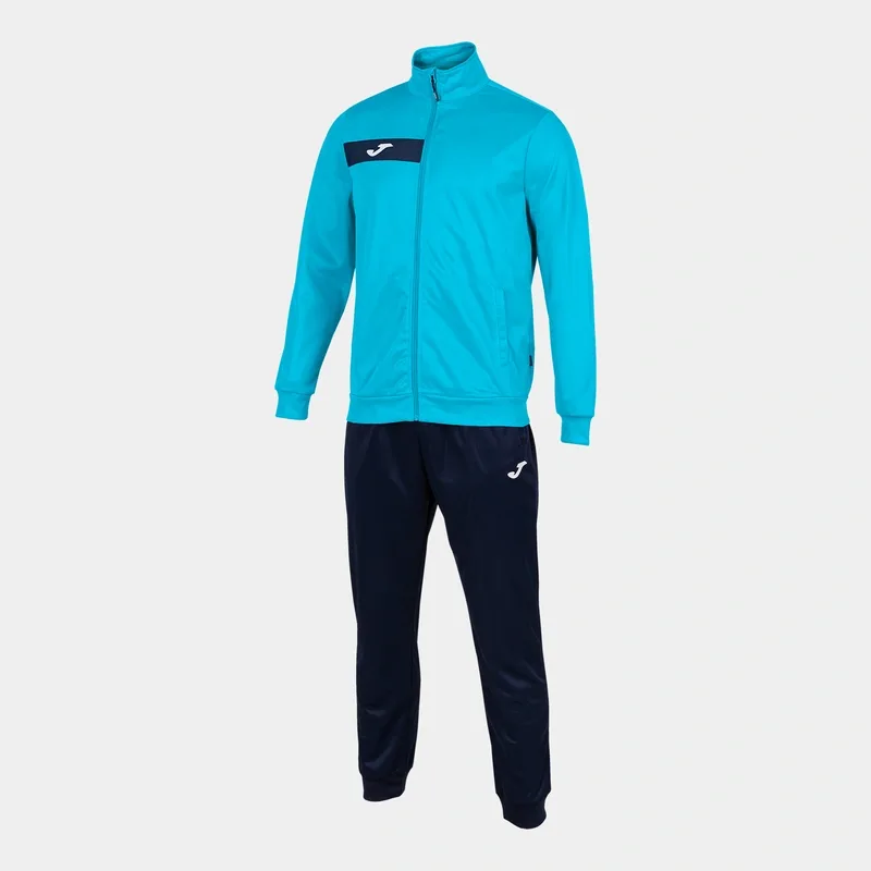 COLUMBUS TRACKSUIT FLUOR TURQUOISE-NAVY — фото 1