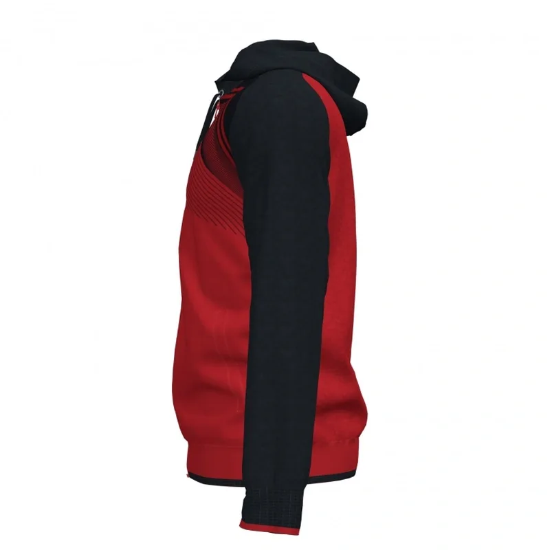 SUPERNOVA II HOODIE JACKET RED-BLACK — фото 3