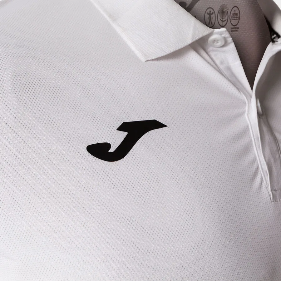 RANKING SHORT SLEEVE POLO WHITE — фото 3