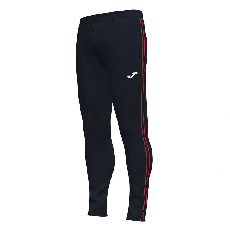 CLASSIC LONG PANTS BLACK-RED — фото 1