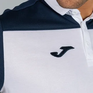 POLO SHIRT HOBBY II ROYAL-WHITE S/S — фото 2