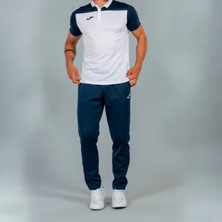 POLO SHIRT HOBBY II ROYAL-WHITE S/S — фото 3